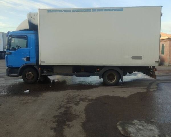 Синий МАН ТГЛ, объемом двигателя 4.6 л и пробегом 830 тыс. км за 17600 $, фото 2 на Automoto.ua