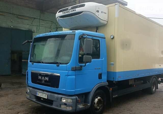 Синий МАН ТГЛ, объемом двигателя 4.58 л и пробегом 610 тыс. км за 16000 $, фото 1 на Automoto.ua