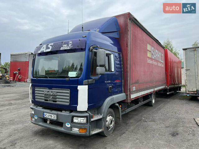 Синий МАН ТГЛ, объемом двигателя 6.9 л и пробегом 1 тыс. км за 16000 $, фото 5 на Automoto.ua
