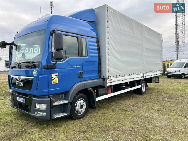 Синий МАН ТГЛ, объемом двигателя 4.6 л и пробегом 441 тыс. км за 34900 $, фото 3 на Automoto.ua