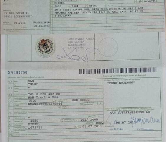 Зеленый МАН ТГЛ, объемом двигателя 4.58 л и пробегом 375 тыс. км за 23900 $, фото 25 на Automoto.ua