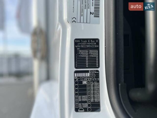 Белый МАН ТГМ, объемом двигателя 6.9 л и пробегом 344 тыс. км за 94543 $, фото 46 на Automoto.ua