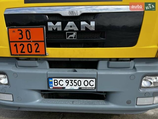 Желтый МАН ТГМ, объемом двигателя 6.87 л и пробегом 229 тыс. км за 55119 $, фото 10 на Automoto.ua