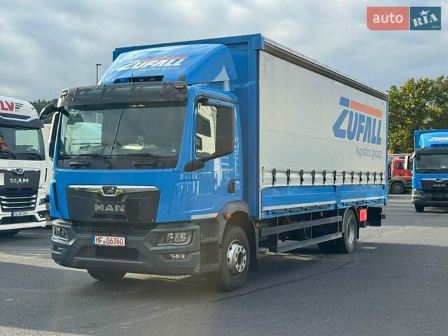 Синий МАН ТГМ, объемом двигателя 6.9 л и пробегом 214 тыс. км за 72531 $, фото 1 на Automoto.ua