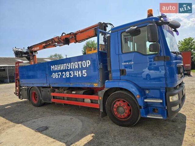 Синий МАН ТГМ, объемом двигателя 6.87 л и пробегом 230 тыс. км за 45000 $, фото 1 на Automoto.ua