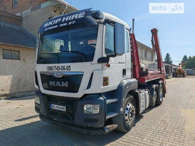 Белый МАН ТГС, объемом двигателя 12 л и пробегом 802 тыс. км за 36000 $, фото 1 на Automoto.ua