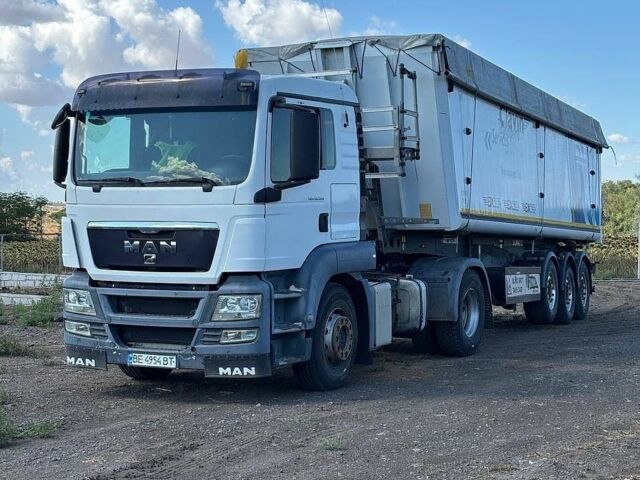 Белый МАН ТГС, объемом двигателя 10.52 л и пробегом 840 тыс. км за 28000 $, фото 2 на Automoto.ua