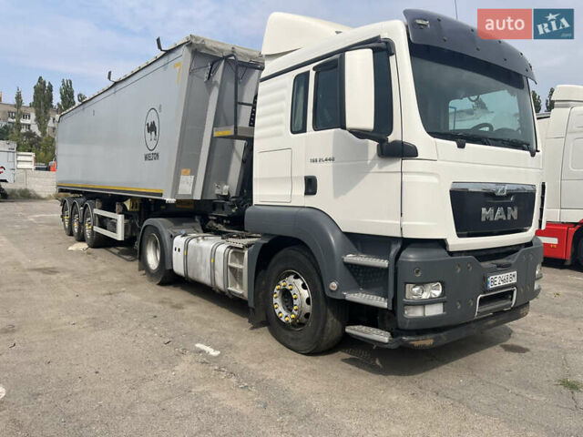 Белый МАН ТГС, объемом двигателя 10.5 л и пробегом 470 тыс. км за 80000 $, фото 1 на Automoto.ua
