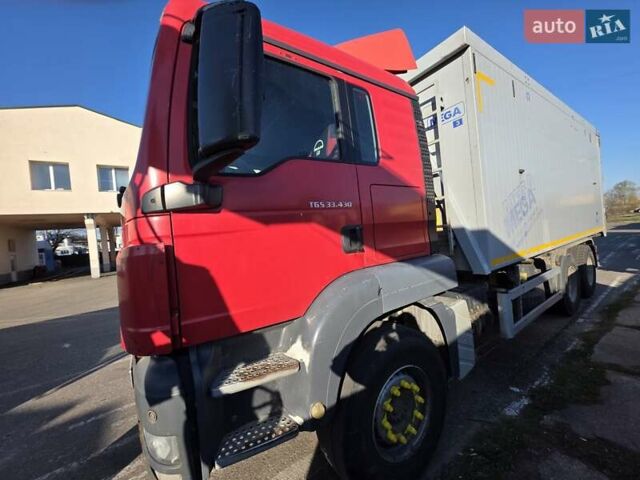 Красный МАН ТГС, объемом двигателя 10.52 л и пробегом 822 тыс. км за 45500 $, фото 2 на Automoto.ua