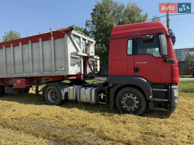 Красный МАН ТГС, объемом двигателя 10.52 л и пробегом 30 тыс. км за 13000 $, фото 4 на Automoto.ua