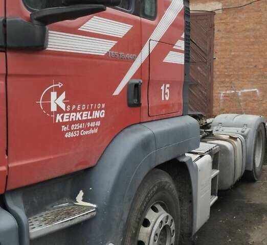 Красный МАН ТГС, объемом двигателя 10.52 л и пробегом 393 тыс. км за 10500 $, фото 4 на Automoto.ua