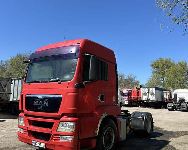 Красный МАН ТГС, объемом двигателя 10.5 л и пробегом 398 тыс. км за 12500 $, фото 8 на Automoto.ua