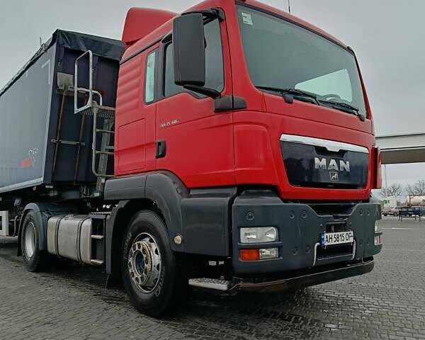 Красный МАН ТГС, объемом двигателя 10.52 л и пробегом 240 тыс. км за 29500 $, фото 5 на Automoto.ua