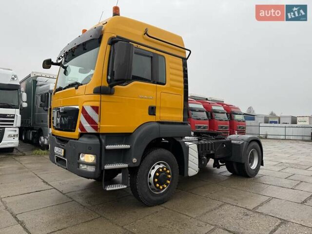 Желтый МАН ТГС, объемом двигателя 10.5 л и пробегом 668 тыс. км за 28000 $, фото 6 на Automoto.ua
