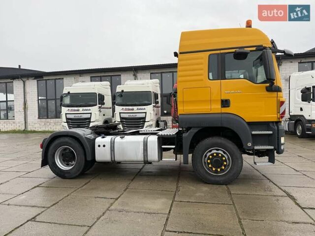 Желтый МАН ТГС, объемом двигателя 10.5 л и пробегом 668 тыс. км за 28000 $, фото 2 на Automoto.ua