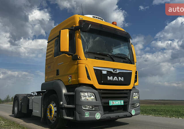 Желтый МАН ТГС, объемом двигателя 12.42 л и пробегом 770 тыс. км за 26300 $, фото 14 на Automoto.ua