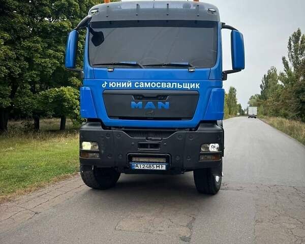 Синий МАН ТГС, объемом двигателя 10.52 л и пробегом 540 тыс. км за 37999 $, фото 7 на Automoto.ua