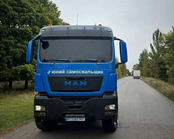 Синий МАН ТГС, объемом двигателя 10.52 л и пробегом 540 тыс. км за 37999 $, фото 1 на Automoto.ua