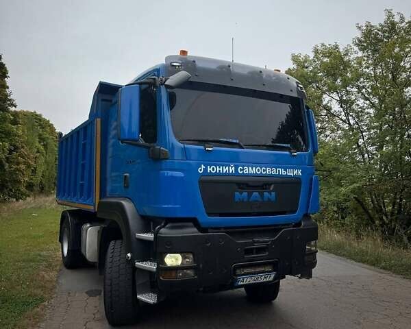 Синий МАН ТГС, объемом двигателя 10.52 л и пробегом 540 тыс. км за 37999 $, фото 2 на Automoto.ua