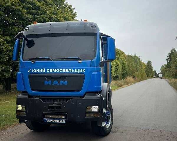 Синий МАН ТГС, объемом двигателя 10.52 л и пробегом 540 тыс. км за 37999 $, фото 3 на Automoto.ua