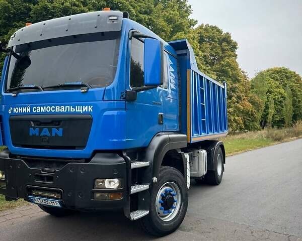 Синий МАН ТГС, объемом двигателя 10.52 л и пробегом 540 тыс. км за 37999 $, фото 18 на Automoto.ua