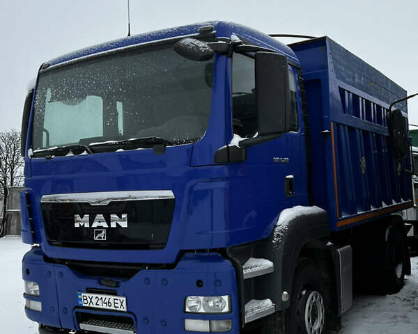 Синий МАН ТГС, объемом двигателя 10.52 л и пробегом 920 тыс. км за 35000 $, фото 1 на Automoto.ua