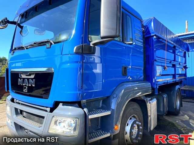Синий МАН ТГС, объемом двигателя 10.5 л и пробегом 720 тыс. км за 37500 $, фото 1 на Automoto.ua