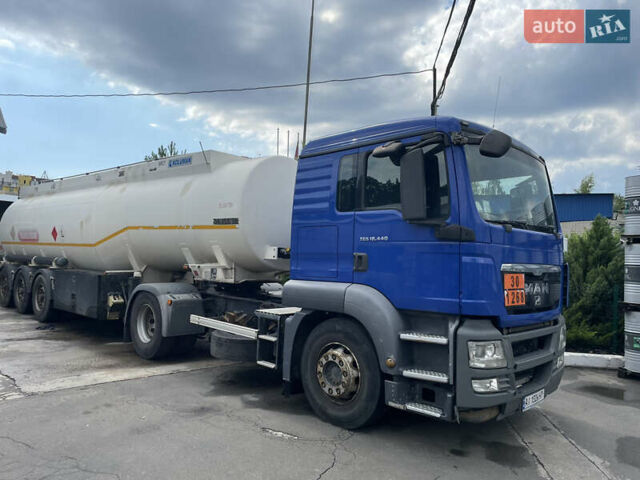 Синий МАН ТГС, объемом двигателя 10.52 л и пробегом 935 тыс. км за 17500 $, фото 8 на Automoto.ua