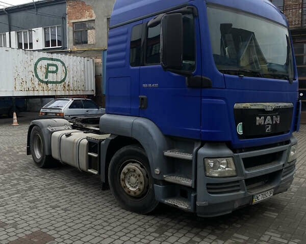 Синий МАН ТГС, объемом двигателя 10.52 л и пробегом 355 тыс. км за 17000 $, фото 2 на Automoto.ua