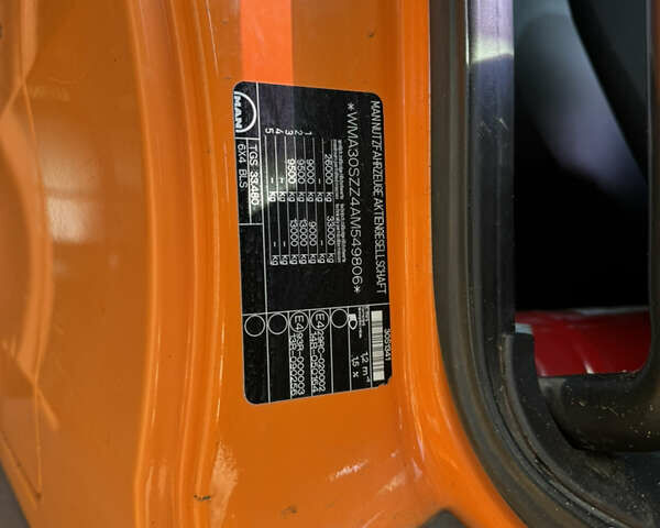 Оранжевый МАН ТГС, объемом двигателя 12.42 л и пробегом 782 тыс. км за 41500 $, фото 8 на Automoto.ua