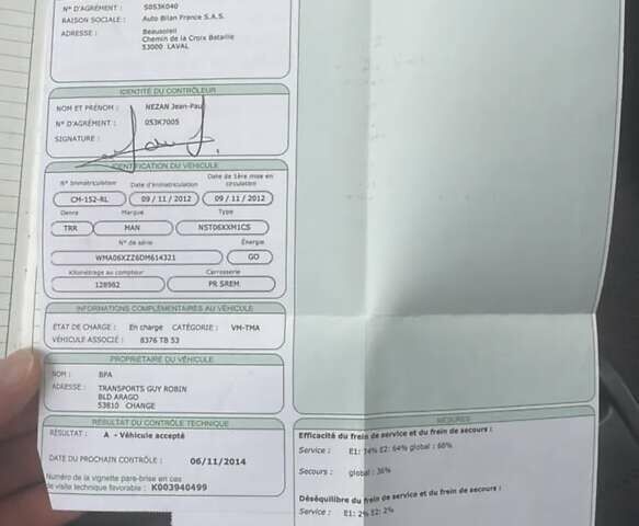 Белый МАН ТГХ 18.440, объемом двигателя 0 л и пробегом 969 тыс. км за 19999 $, фото 61 на Automoto.ua