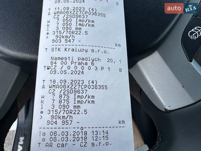 МАН ТГХ 18.440, объемом двигателя 10.5 л и пробегом 969 тыс. км за 18787 $, фото 35 на Automoto.ua