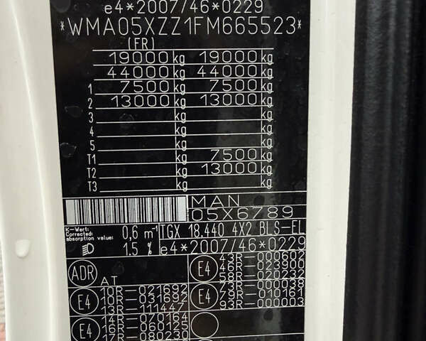 МАН ТГХ 18.440, объемом двигателя 12.8 л и пробегом 720 тыс. км за 25000 $, фото 4 на Automoto.ua