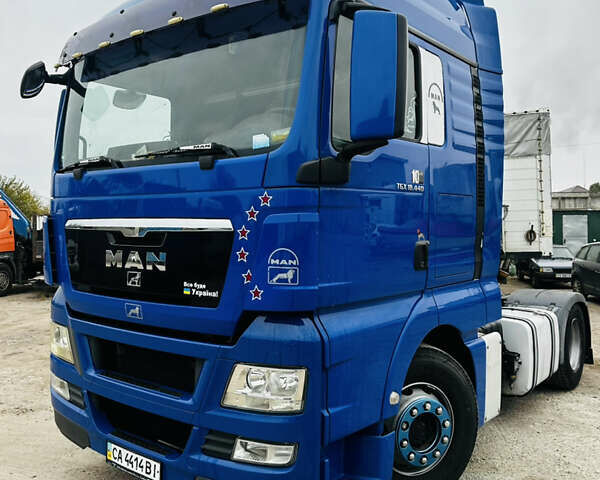 Синий МАН ТГХ 18.440, объемом двигателя 10.52 л и пробегом 999 тыс. км за 17750 $, фото 1 на Automoto.ua