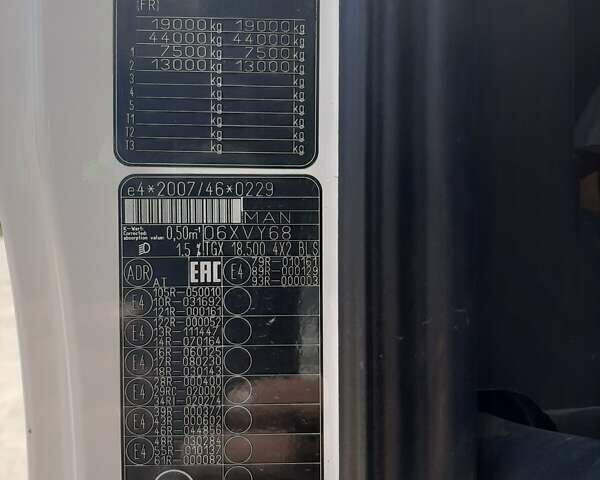 Білий МАН ТГКС, об'ємом двигуна 12.42 л та пробігом 700 тис. км за 110000 $, фото 14 на Automoto.ua