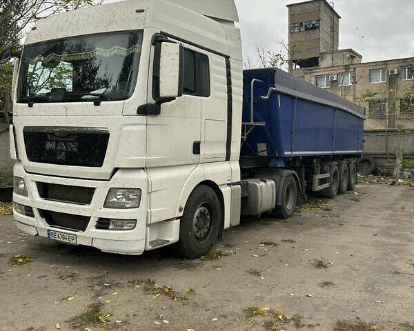 Белый МАН ТГКС, объемом двигателя 10.5 л и пробегом 990 тыс. км за 22000 $, фото 1 на Automoto.ua