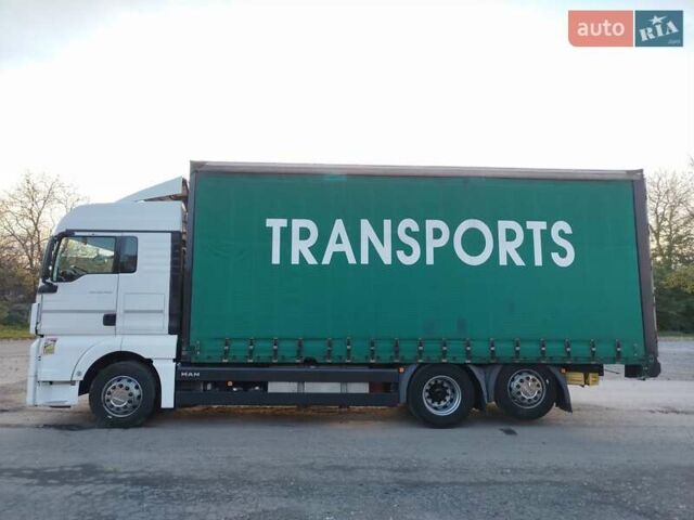 Белый МАН ТГКС, объемом двигателя 12.42 л и пробегом 225 тыс. км за 32500 $, фото 2 на Automoto.ua