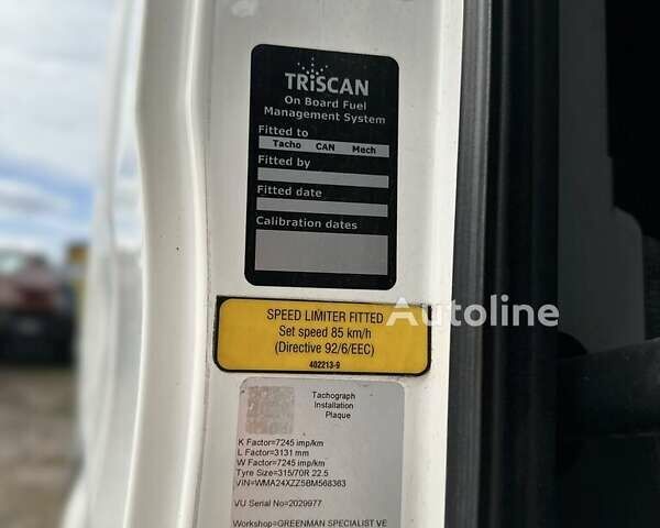 Белый МАН ТГКС, объемом двигателя 10.52 л и пробегом 1 тыс. км за 12900 $, фото 17 на Automoto.ua