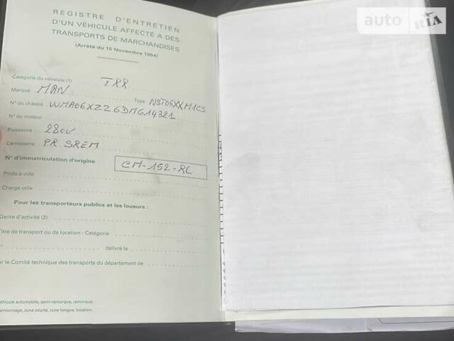 Білий МАН ТГКС, об'ємом двигуна 0 л та пробігом 960 тис. км за 24800 $, фото 76 на Automoto.ua