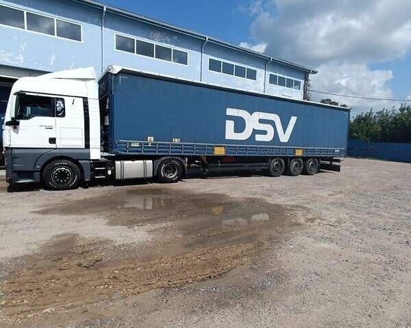 Белый МАН ТГКС, объемом двигателя 12.42 л и пробегом 760 тыс. км за 30000 $, фото 6 на Automoto.ua