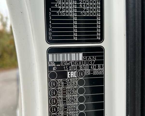 Белый МАН ТГКС, объемом двигателя 12.42 л и пробегом 410 тыс. км за 36886 $, фото 11 на Automoto.ua