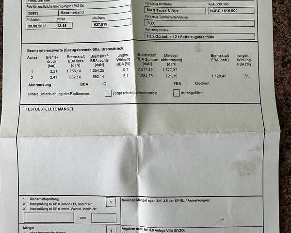 Белый МАН ТГКС, объемом двигателя 12.42 л и пробегом 650 тыс. км за 34900 $, фото 39 на Automoto.ua