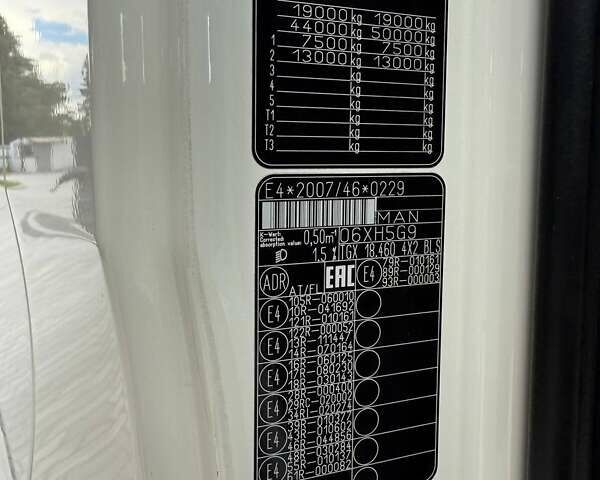 Белый МАН ТГКС, объемом двигателя 12.9 л и пробегом 390 тыс. км за 36999 $, фото 173 на Automoto.ua