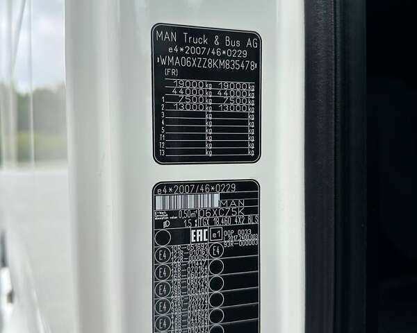 Білий МАН ТГКС, об'ємом двигуна 0 л та пробігом 450 тис. км за 39999 $, фото 128 на Automoto.ua