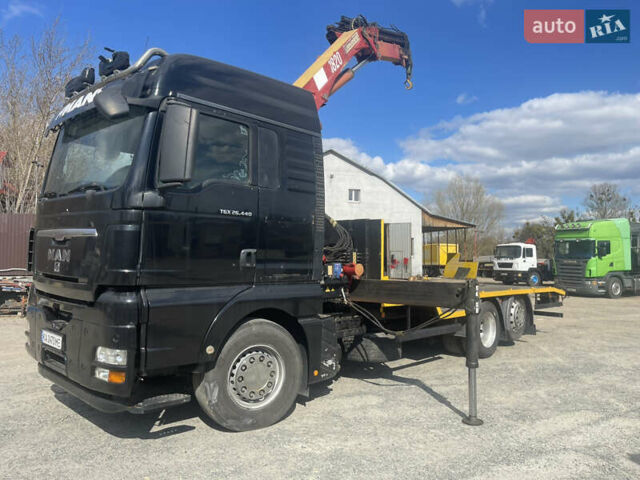 Черный МАН ТГКС, объемом двигателя 4.5 л и пробегом 700 тыс. км за 40000 $, фото 2 на Automoto.ua
