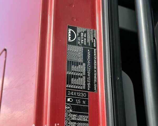 Червоний МАН ТГКС, об'ємом двигуна 10.52 л та пробігом 857 тис. км за 17500 $, фото 38 на Automoto.ua