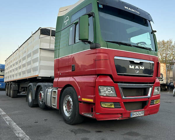 Красный МАН ТГКС, объемом двигателя 12.42 л и пробегом 700 тыс. км за 37000 $, фото 7 на Automoto.ua