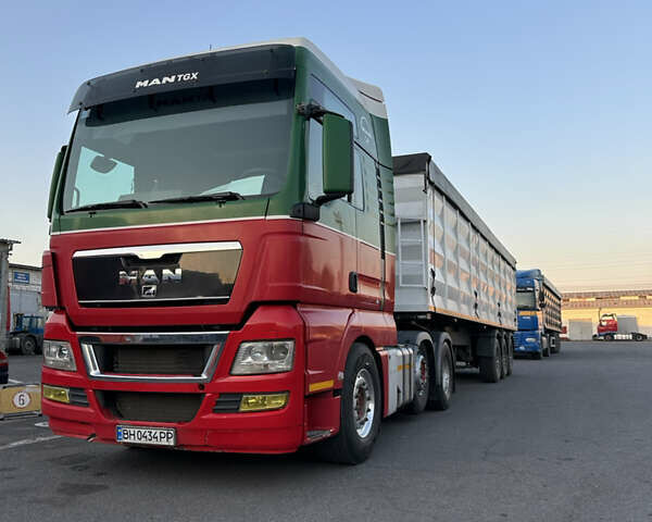 Красный МАН ТГКС, объемом двигателя 12.42 л и пробегом 700 тыс. км за 37000 $, фото 9 на Automoto.ua