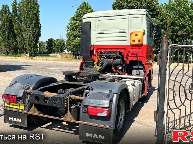 Красный МАН ТГКС, объемом двигателя 10 л и пробегом 246 тыс. км за 9990 $, фото 6 на Automoto.ua