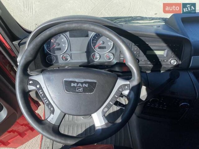 Красный МАН ТГКС, объемом двигателя 10.52 л и пробегом 265 тыс. км за 13500 $, фото 13 на Automoto.ua